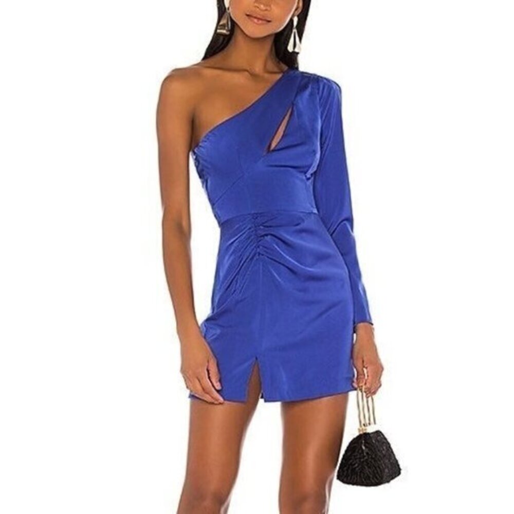 NBD Chloe Mini Dress in Cobalt